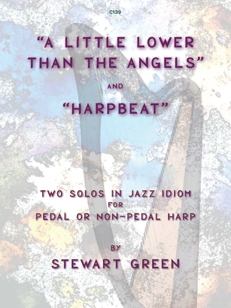 Green Little Lower Than The Angels Harp Sheet Music Songbook