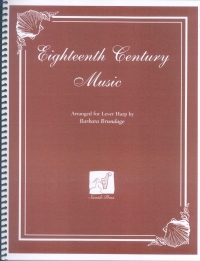 Eighteenth Century Music Brundage Harp Sheet Music Songbook