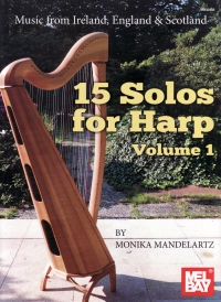 15 Solos For Harp Vol1 Sheet Music Songbook