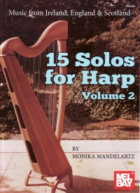 15 Solos For Harp Vol2 Sheet Music Songbook
