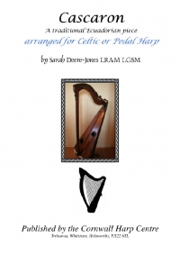 Deere-jones Cascaron Lever Or Pedal Harp Sheet Music Songbook