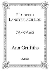 Griffiths Ffarwel I Langyfelach Lon Solo Harp Sheet Music Songbook