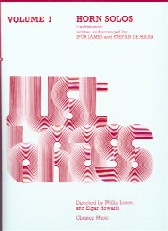 Horn Solos Book 1 James/de Haan Eb/f Edition Sheet Music Songbook
