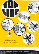 Up Front Album Eb Horn Book 1 Sheet Music Songbook