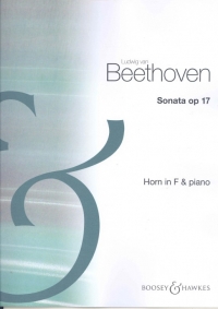 Beethoven Sonata Op17 Sheet Music Songbook