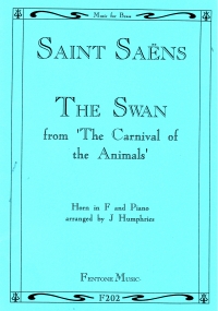 Saint-saens Swan (arr Humphries) Horn In F Sheet Music Songbook