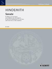 Hindemith Sonata Althorn (eb Horn) Sheet Music Songbook