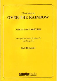 Over The Rainbow Eb/f Horn/pf Arlen/richards Sheet Music Songbook