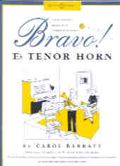 Bravo Tenor Horn (eb) Barratt Sheet Music Songbook