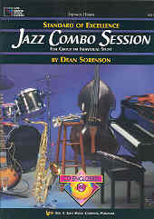Standard Of Excellence Jazz Combo Session F Horn Sheet Music Songbook