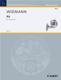 Widmann Air Solo Horn Sheet Music Songbook
