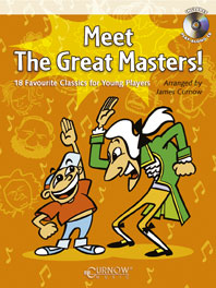 Meet The Great Masters Horn Book & Cd Sheet Music Songbook