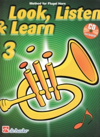 Look Listen & Learn 3 Method For Horn Book & Cd Sheet Music Songbook