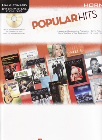 Popular Hits Instrumental Play Along Horn + Cd Sheet Music Songbook