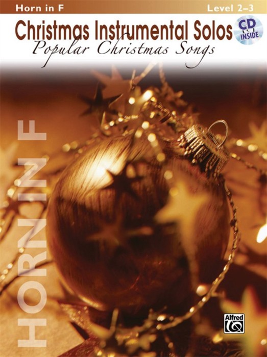 Christmas Instrumental Solos Popular Horn + Cd Sheet Music Songbook