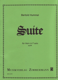 Hummel Suite Op64 Solo Horn In F Sheet Music Songbook