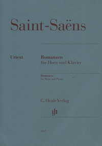 Saint-saens Romances For Horn & Piano Sheet Music Songbook