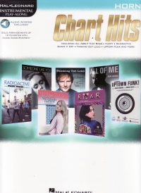 Chart Hits Instrumental Playalong Horn + Online Sheet Music Songbook