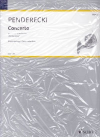 Penderecki Concerto For Horn & Piano Sheet Music Songbook