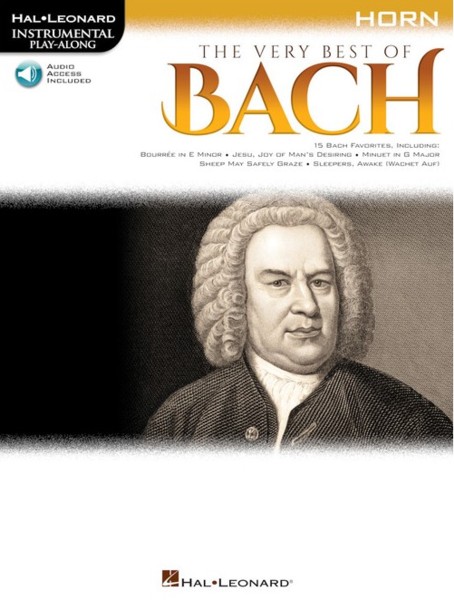 Very Best Of Bach Instrumental Horn + Online Sheet Music Songbook