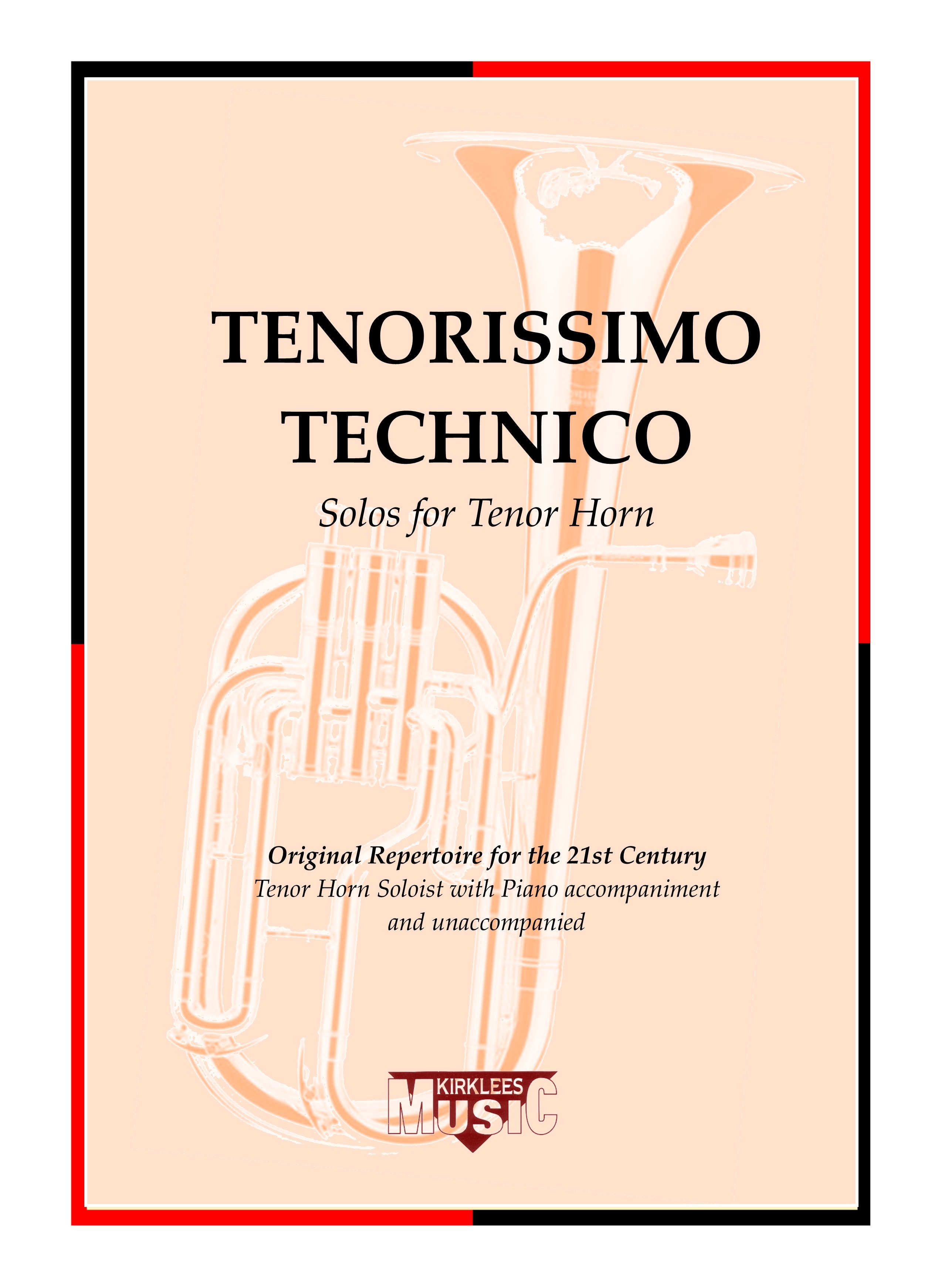 Tenorissimo Technico Solos For Tenor Horn Sheet Music Songbook