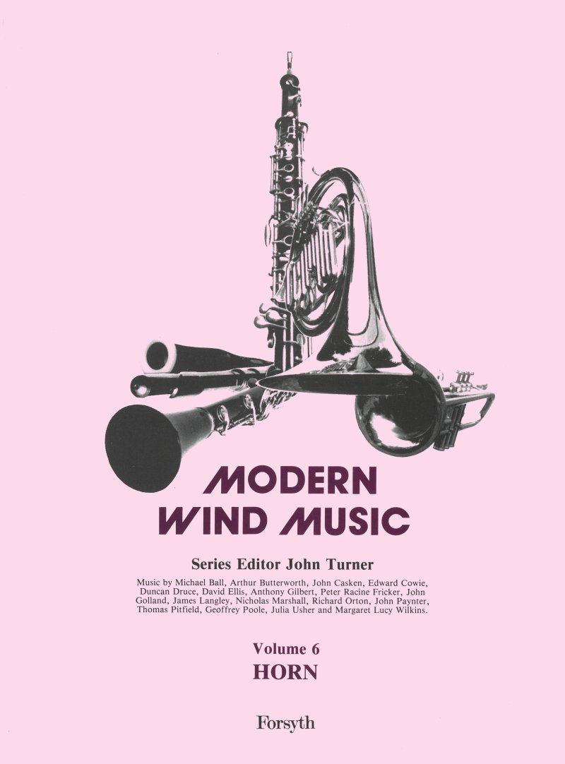 Modern Wind Series French Horn Sheet Music Songbook