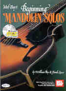 Beginning Mandolin Solos Book & Cd Pack Sheet Music Songbook