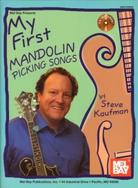 My First Mandolin Picking Songs Kaufman Book & Cd Sheet Music Songbook