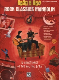 Just For Fun Rock Classics Mandolin Sheet Music Songbook
