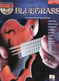 Mandolin Play Along 01 Bluegrass Book & Cd Sheet Music Songbook