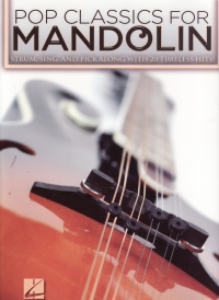 Pop Classics For Mandolin Sheet Music Songbook