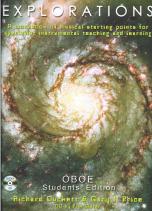 Explorations Oboe Student Book/cd Sheet Music Songbook