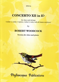 Woodcock Concerto No 12 Eb Oboe & Pf Sheet Music Songbook