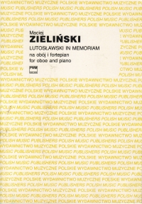 Zielinski Lutoslawski In Memorium Oboe & Pf Sheet Music Songbook