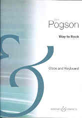 Way To Rock Pogson Oboe & Piano Sheet Music Songbook