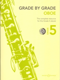 Grade By Grade Oboe Grade 5 Way + Cd Sheet Music Songbook