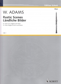Adams Rustic Scenes Oboe (cor Anglais) & Piano Dow Sheet Music Songbook