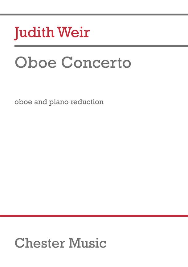 Weir Oboe Concerto Oboe & Piano Reduction Sheet Music Songbook
