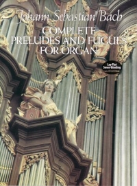 Bach Complete Preludes & Fugues Organ Sheet Music Songbook