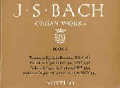 Bach Organ Works Book 06 Miscellaneous Sheet Music Songbook