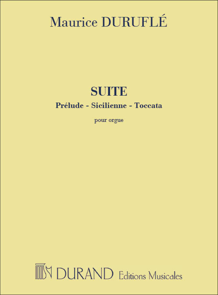 Durufle Suite Op5 Organ Sheet Music Songbook