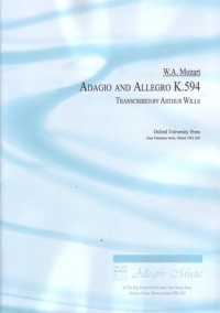Mozart Adagio & Allegro K594 Organ Sheet Music Songbook