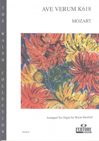 Mozart Ave Verum Corpus K618 Hesford Organ Sheet Music Songbook