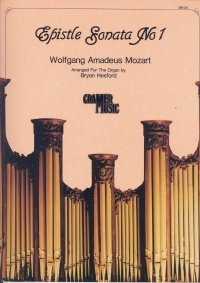 Mozart Epistle Sonata No 1 Organ Sheet Music Songbook