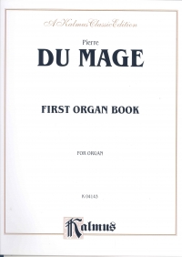 Dumage First Organ Book Sheet Music Songbook