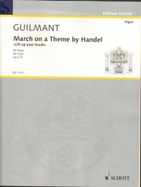 Guilmant Lift Up Your Head Organ Sheet Music Songbook