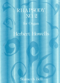 Howells Rhapsody No 2 Eb Organ Sheet Music Songbook