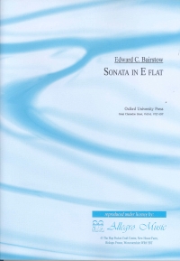 Bairstow Sonata Eb Organ Sheet Music Songbook