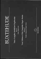 Buxtehude Organ Works Vol 2 (complete) Sheet Music Songbook