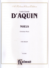 Daquin Noels Organ Sheet Music Songbook
